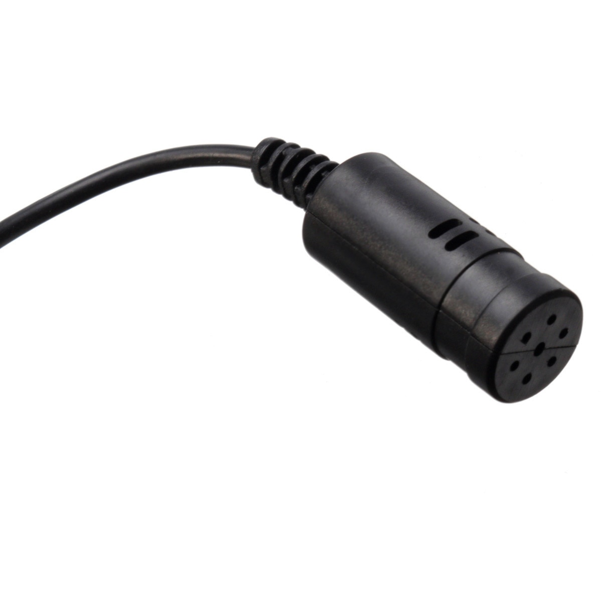 Leory 2.5mm jack stereo bil bluetooth extern mikrofon mikrofon med hållare radiomottagare dvd cd-spelare svart 4m kabel