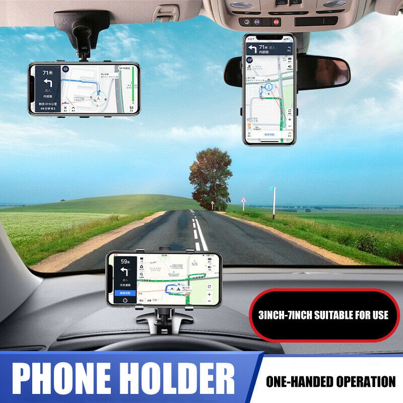 Auto Telefoon Houder 360 Graden Universele Smartphone Car Mount Houder Verstelbare Telefoon Montage Zuignap Houder