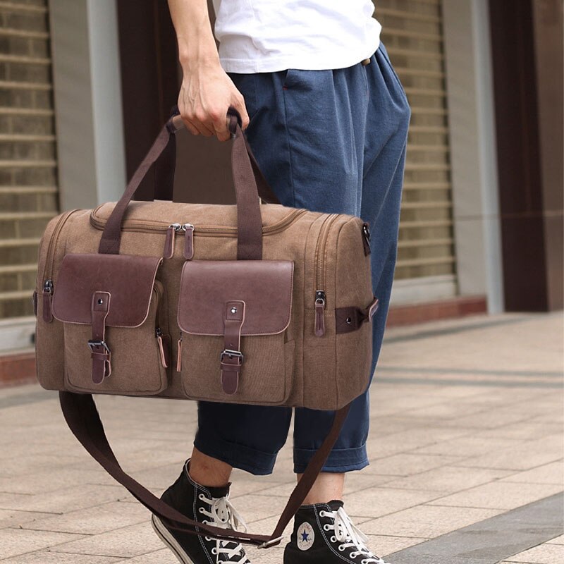 Outdoor Men Gym Bag Sports Multifunction Weekend Shoulder Bag Training Travel Handbag Fitness Crossbody Bag