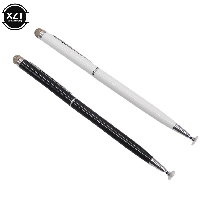 Lápiz capacitivo 2 en 1 para pantalla táctil, bolígrafo de dibujo con succionador táctil conductivo, cabeza táctil de microfibra para tableta y teléfono inteligente
