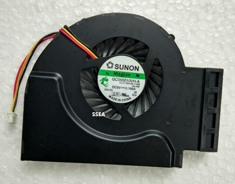 SSEA laptop CPU koeler Ventilator voor IBM voor Lenovo T510 W510 CPU Koelventilator GC055010VH-A 13. V1.B4165 F. GN