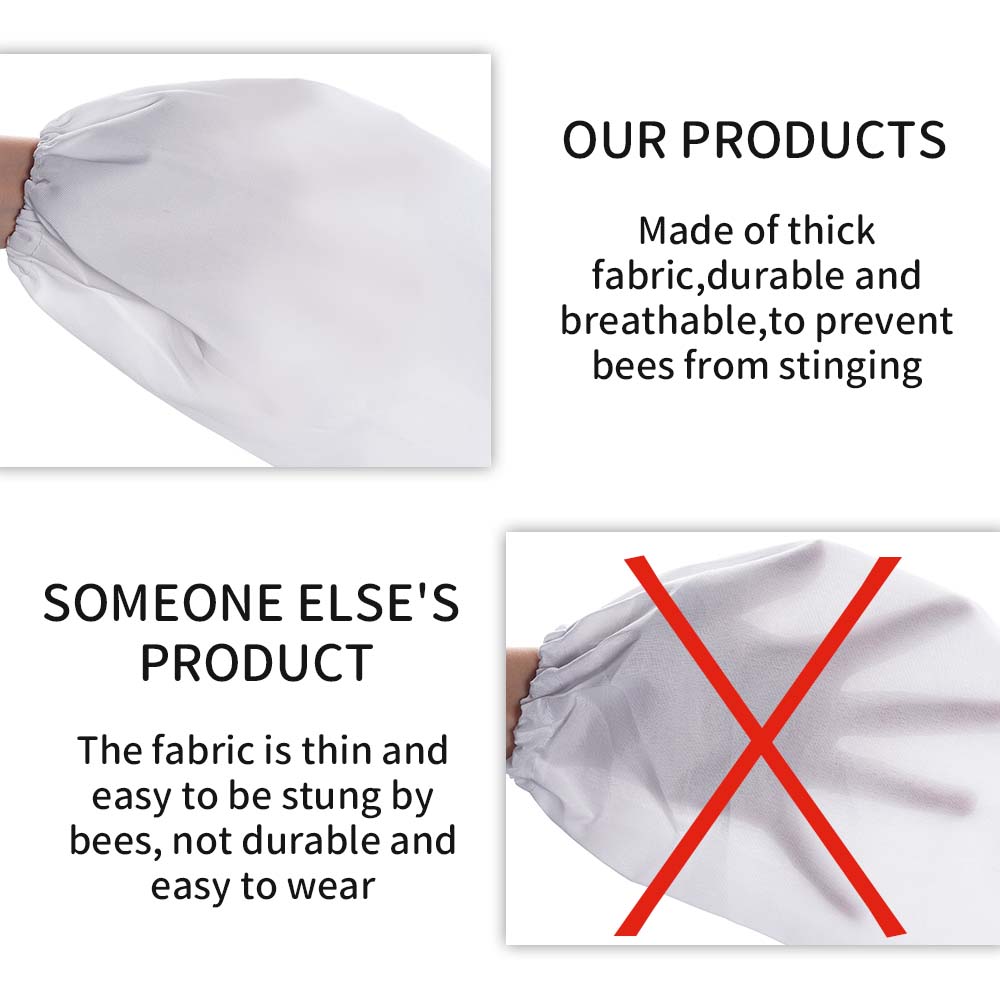 Full Body Beekeeping Clothes Beekeepers Clothes Protection Beekeeping Suit Safty Veil Unisex Children Protective
