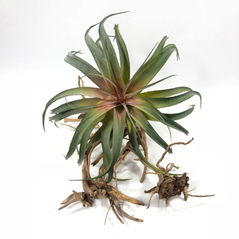 Large artificial air pineapple succulent plant tillandsia plastic green plant Pineapple leaf home shop wedding floral decor