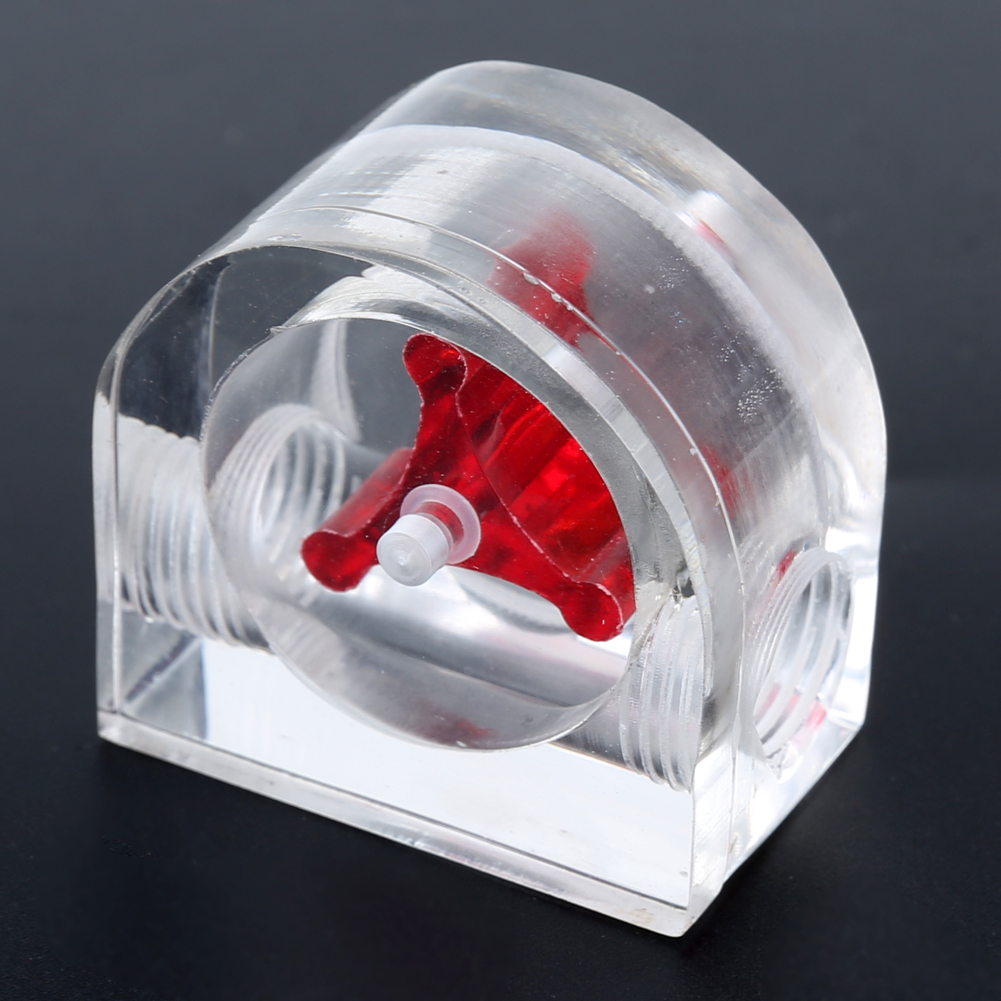 Waterproof Sealing PC Computer Water Cooling System Water Flow Meter Speedometer Water Cooler Adapter For Monitoring Water Flow
