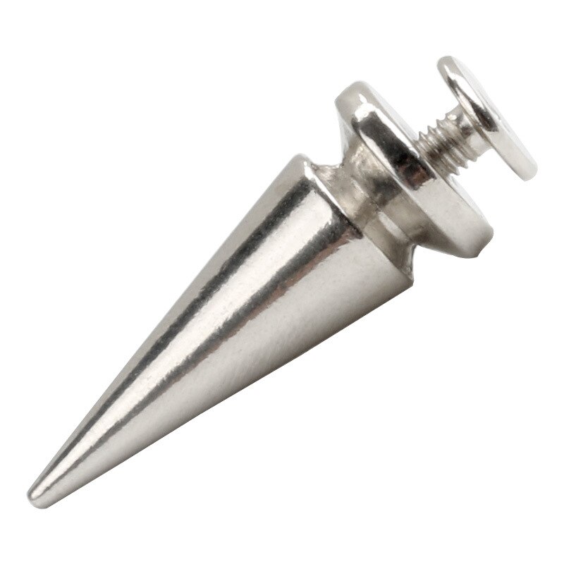 Legierung Überzug Metall Punk Scharf Sprengkopf Schraube Nieten Nieten Handwerk Leder Gürtel Armbinde Kopf Nieten Spikes Dekor Nagel Schnallen