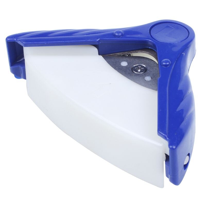 1Pc R10 10Mm Hoeksnijder Rounder Punch Card Fotopapier Cutter Tool Blauw