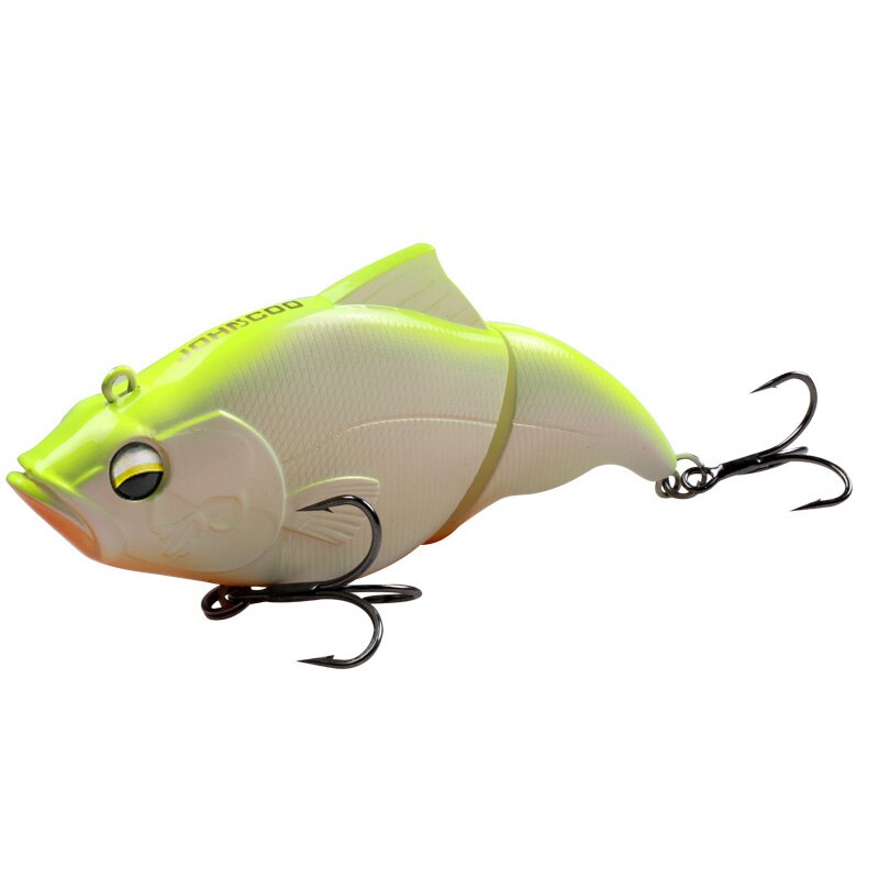 JOHNCOO 115mm Trillingen SW Drijvende Vissen Lokken Lipless Crankbaits Zinken Harde Lokken Kunstmatige VIB Aas Bass Vissen Lokt: 40mm / Licht Geel