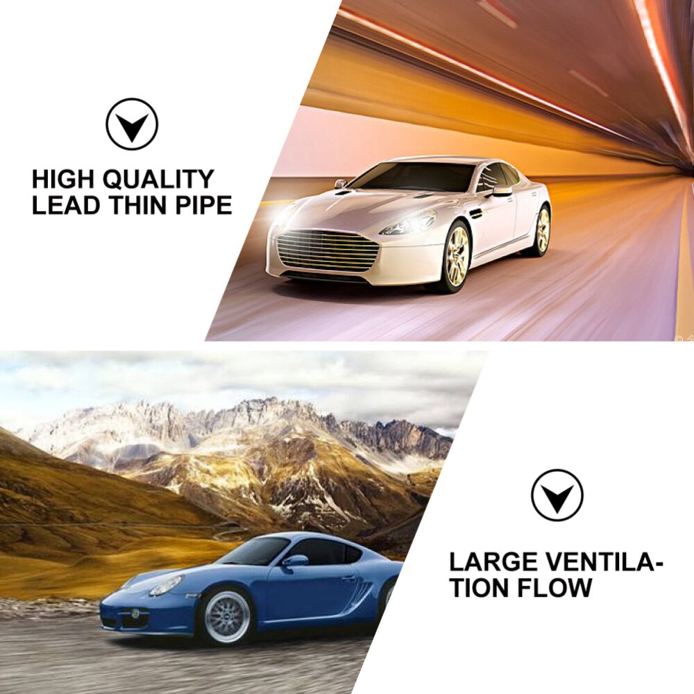 1 Set of Car Duct Air Discharge Pipe Replace Vehicle Heater Air Outlet Tube