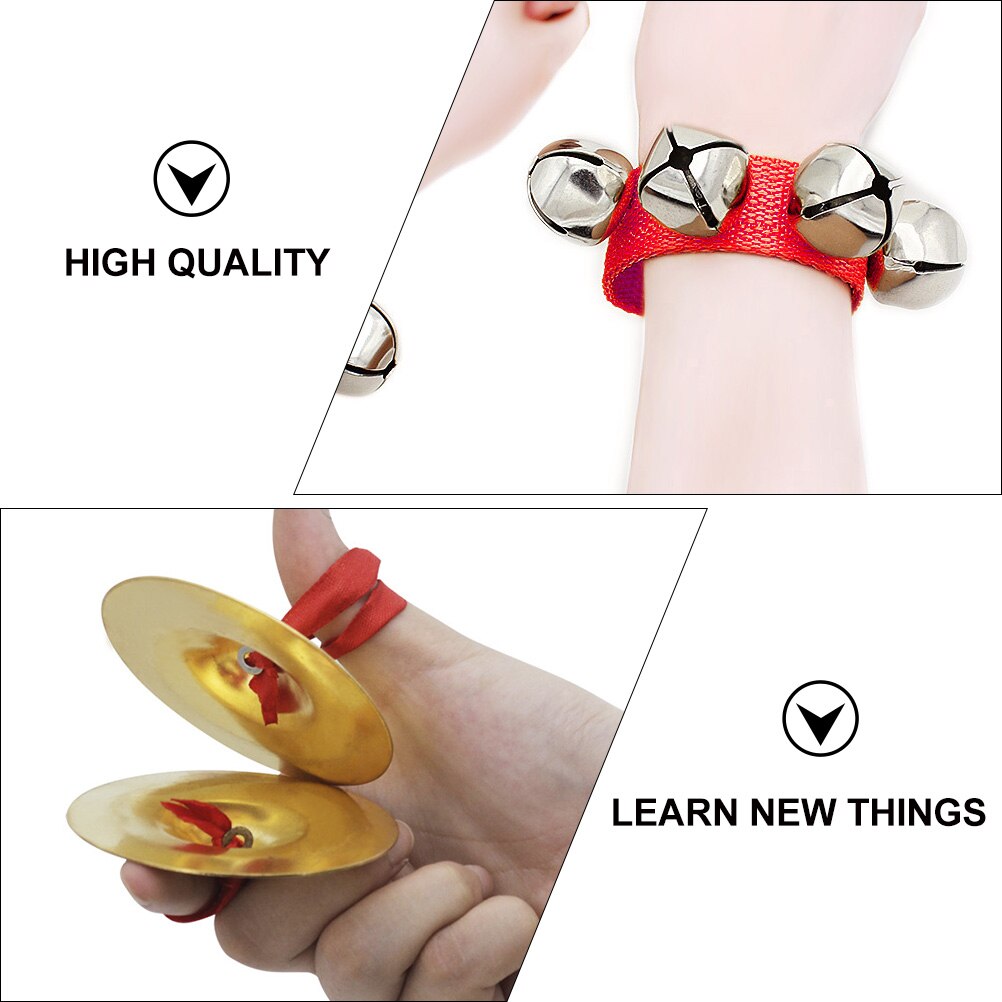 6pcs/set Educational Preschool Kids Toddler Musical Percussion Instruments