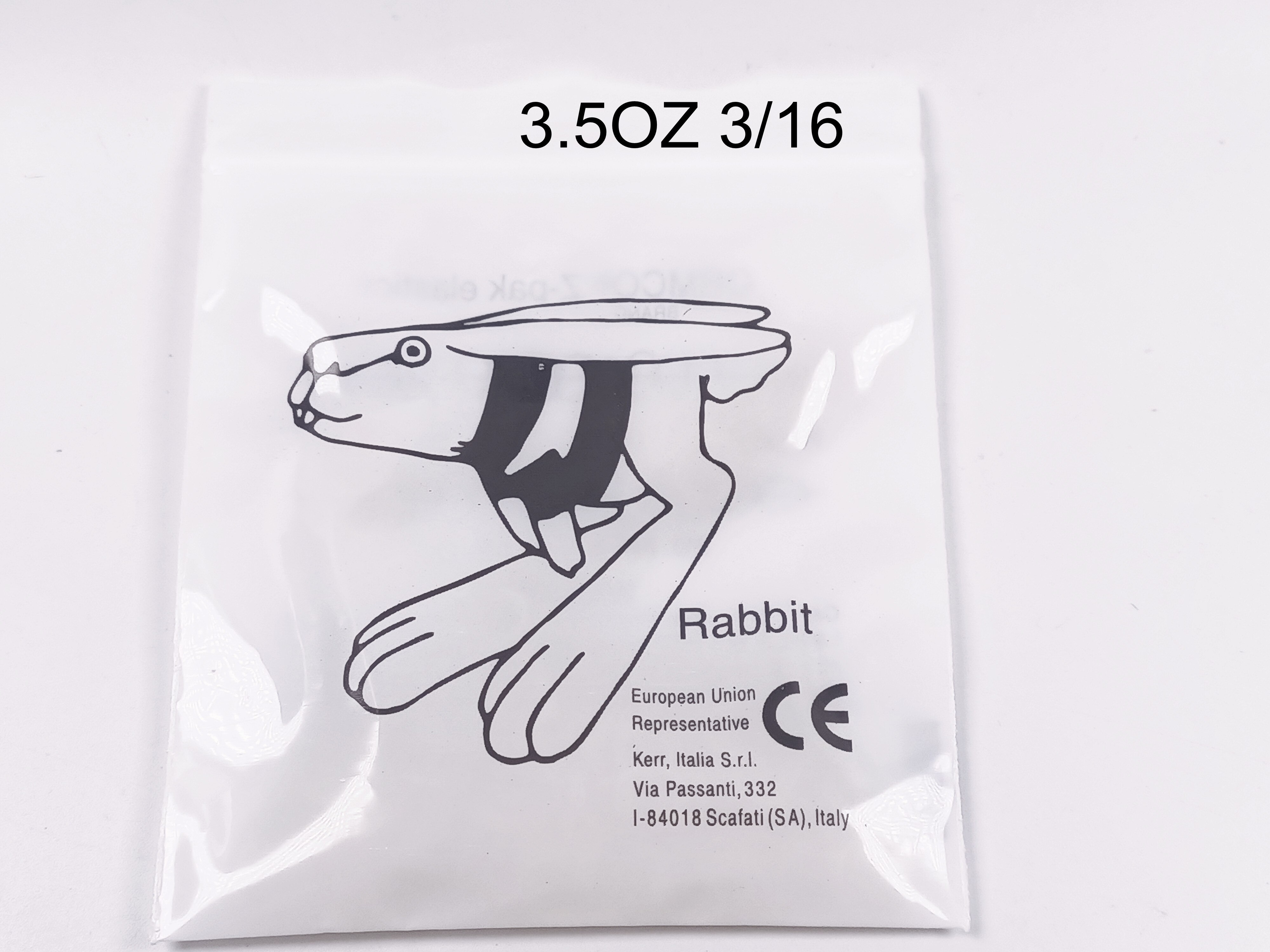 ORMCO Zoo Dental Gummi Bands Kieferorthopädische Gummi Ketten Krawatten 3,5 UNZEN 1/8 3/16 1/4 5/16 3/8: Rabbit X1000
