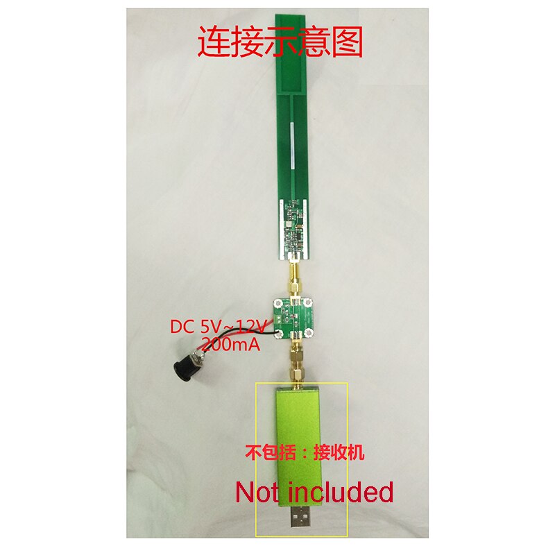 Latest upgrade 1090MHZ ADS-B Antenna Bandwidth 30MHZ Gain 36DB H201