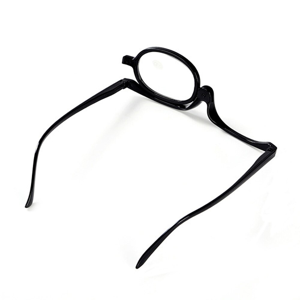 machen-hoch Lesebrille Einzel 180-grad Rotierenden machen-hoch Brille Klapp Brillen Allgemeine + 1,0 + 1,5 + 2.0 + 2.5 + 3.0 + 3.5 + 4,0: +150 / Schwarz