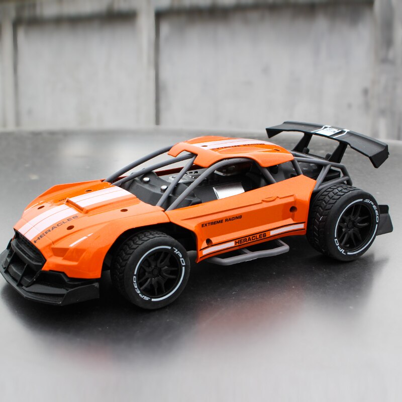 Electronic Mini RC Car 4 Channel 2.4G 360 Degree Rotating 1:20 Remote Control Vehicle 15 Km/h Alloy Racing Speed Car Toys: YK36-SL-3368-2-Orang