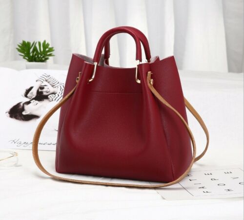 1pc PU Leather Ladies Handbags Larger Women's Bag Hair Ball Shoulder Bag Messenger Crossbody Bag for Women