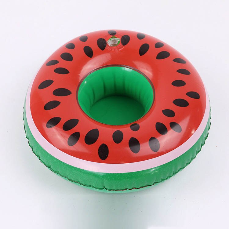 Estate Giocattolo Gonfiabile Tazza di Bevanda Titolari Flamingo/Ciambella Beach Party di Alimentazione Piscina Giocattoli Del Partito Bambini Nuotare Tazza Tazza Tazza di Bevanda supporto: watermelon