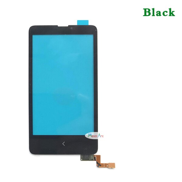 4.0&quot; For Nokia X Dual SIM RM-980 Touch Screen Digitizer Sensor Outer Glass Lens Panel Black: Default Title