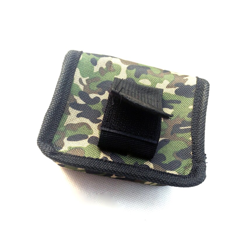 Portable LED headlamp Waist pack headlight storage bag cloth cover miner lamp protect bag Camouflage carry pouch flashlight bag