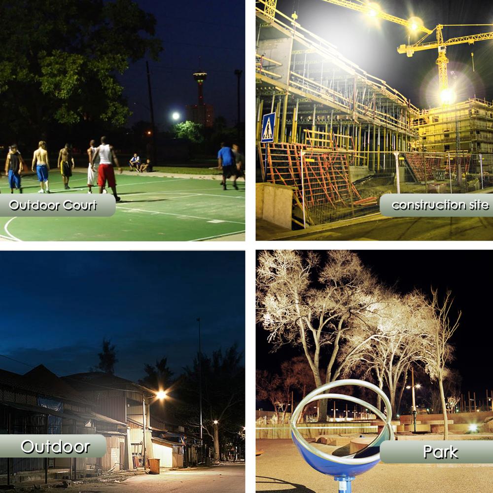 Led Flood Light Outdoor Floodlight Spotlight 10W 50W Wall Washer Lamp Reflector Garden 220V 240V RGB Lighting IP65 Waterproof