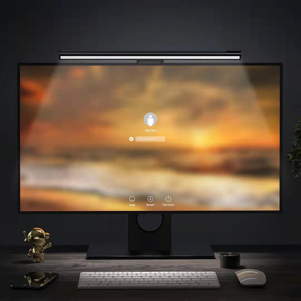 Youpin LYMAX Schreibtischlampe Bildschirmleiste Anzeige Hängeleuchte Augenschutz PC Computer Monitor Lichtleiste Drahtlose Fernbedienung