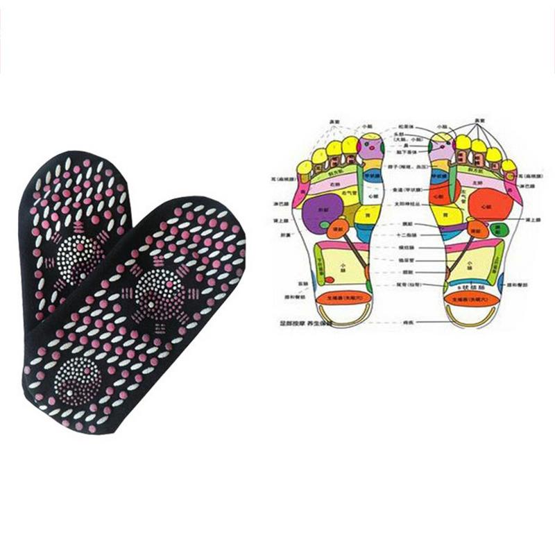 Sport Fitness Massage Socken Atmungsaktivem Turmalin Magnet Therapie Massager Selbst-Heizung Gesundheit Fußpflege Socken