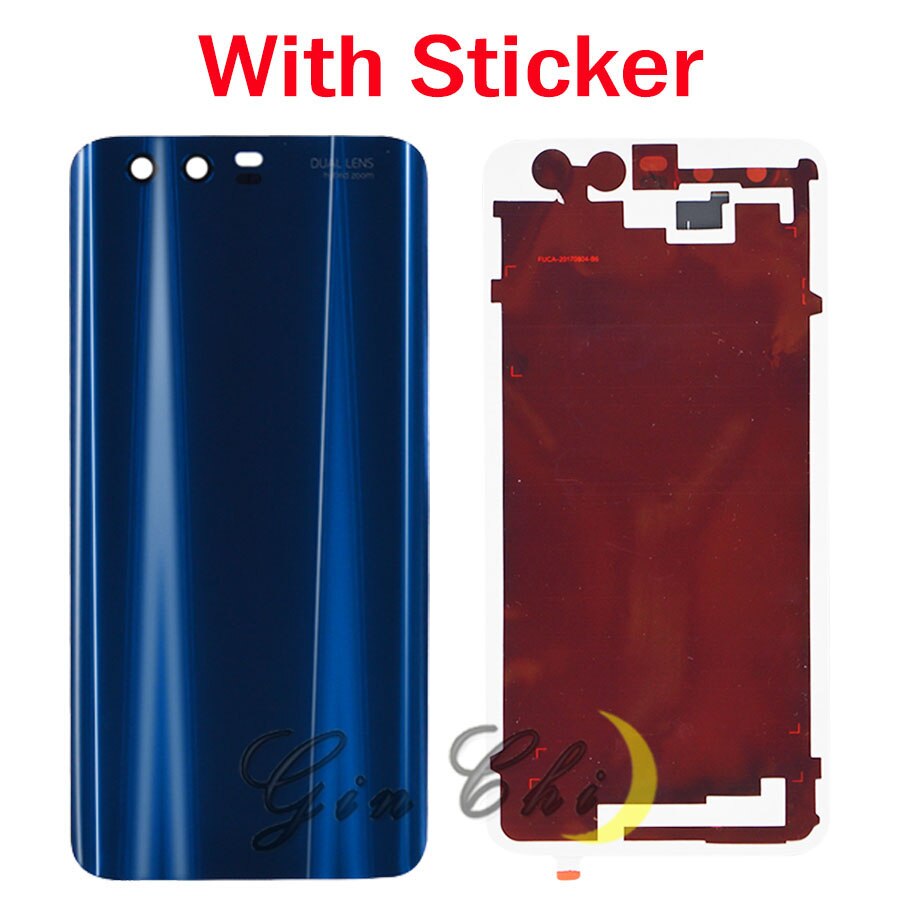 Original Huawei honor 9 cubierta de la batería puerta trasera Huawei honor 9 lite batería puerta reemplazo piezas honor 9 lite funda trasera