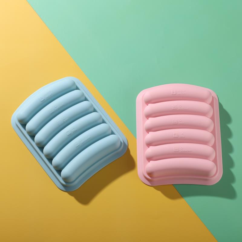 Silicone Sausage Mold Baby Food Supplement Children Ham Making Mould