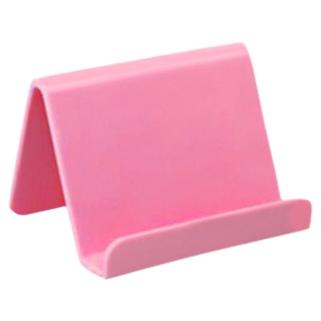 Cherie Mobile Phone Stand Holder Mount Bracket For iPhone XS Max Xiaomi Samsung Foldable Tablet Desk Support Telephone Portable: Pink