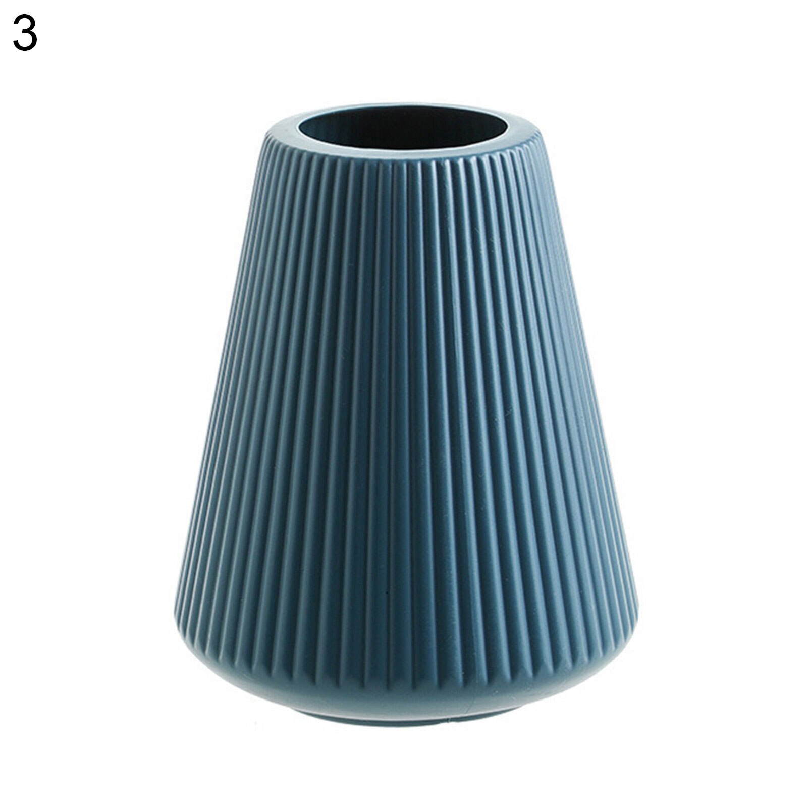 Europese Stijl Creatieve Vaas Hydrocultuur Planten Anti-Keramische Vaas Plastic Niet-Breekbare Groene Plant Bloempot Woondecoratie: 3