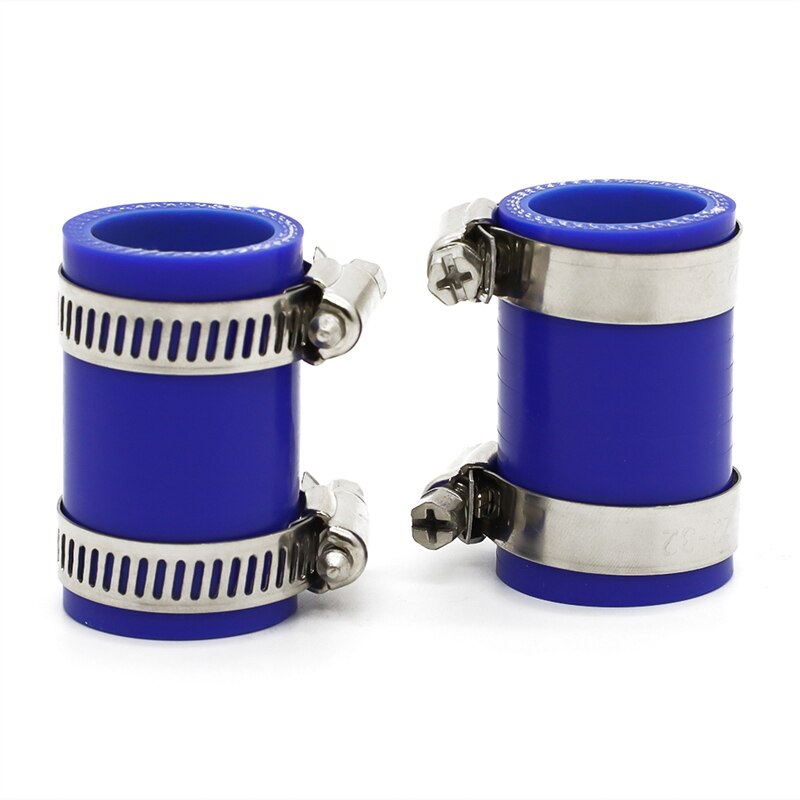 Silicone Exhaust Pipe Couplings Clamps Fit for Yamaha Banshee 1987-2006 Factory Toomey FMF DG Pro Circuit Pipes Car Accessories: Blue