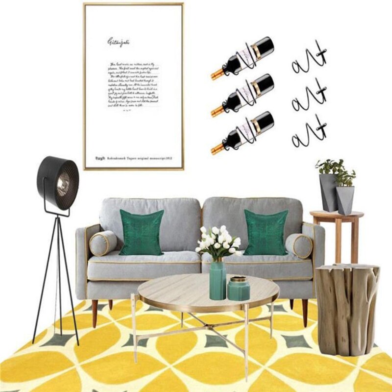 1/3/5 Pcs/Set Metalen Muur Gemonteerde Wijnrekken Rode Wijn Fles Display Houder F3MB