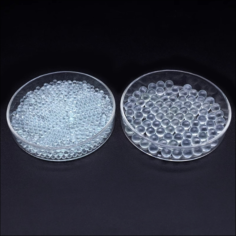 1000 Uds. De cuentas de vidrio transparente antiherbullido de laboratorio de diámetro 3/4/5/6/7mm, bolas de vidrio de jazma y lima de alta precisión para experimentos escolares