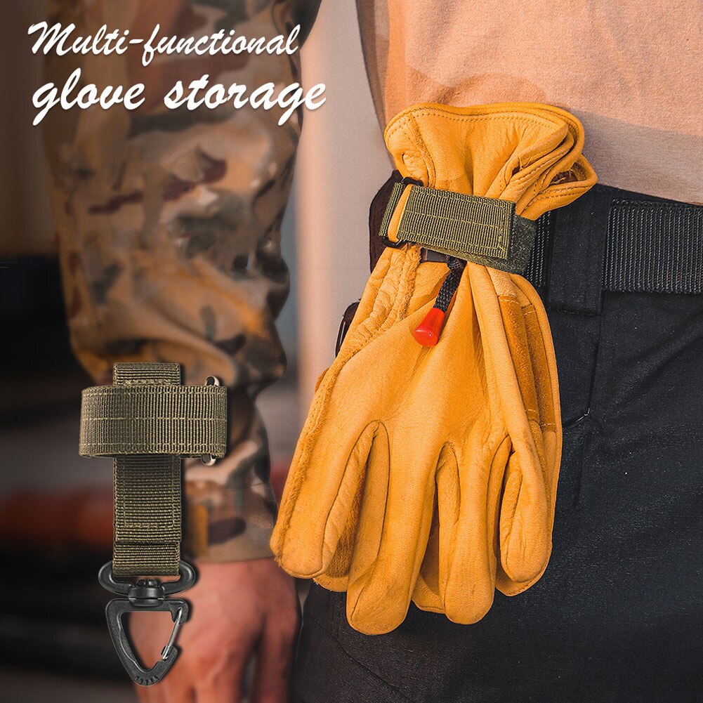 Outdoor Gloves Climbing Rope Storage Buckle Travel Camping Hiking Buckles Multi-purpose Glove Hook
