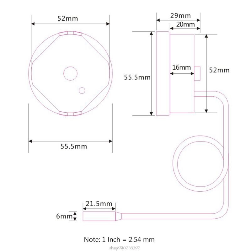 0-120℃ Dial Capillary Thermometer Water Heater Temperature Tester 1.1m Sensor S24 20