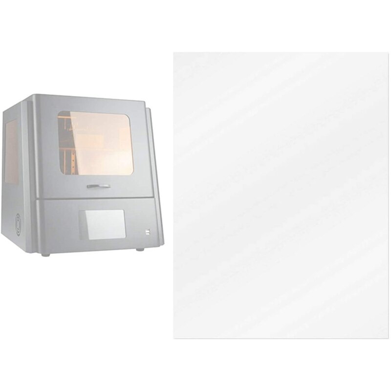 10 Pieces of FEP Sheet Photon 3D Printer 0.1mm Fep Film 280mm x 200mm for 3D Printer Parts Accessories