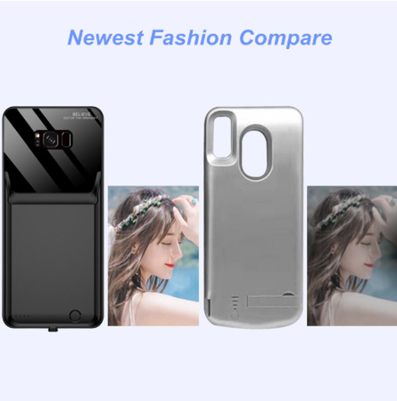 Leioua 10000Mah Battery Case for Samsung Galaxy S8 S9 S10 Battery Case Power Bank for Samsung S8 S9 S10 Plus Battery Case