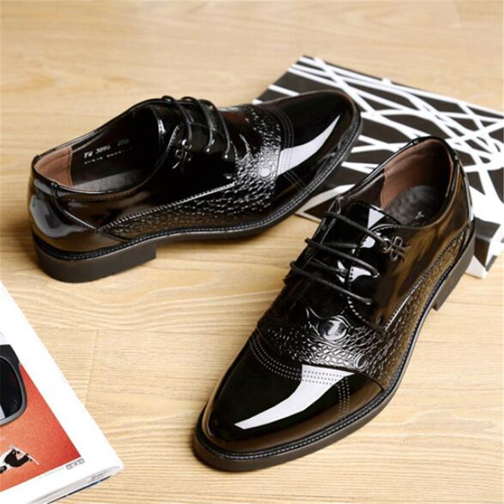Herresko plus fløjlsvarme herrelædersko vinter business casual kjole sko herre luksus herre sko loafers