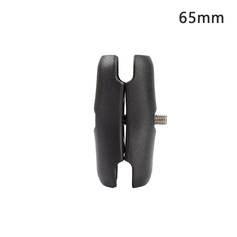 Double Socket Arm with 1 inch Ball Base Mount Motorcycle Camera Extension: B