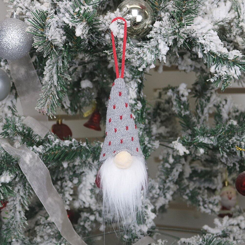 Kerst Gnome Santa Faceless Pop Opknoping Hanger Leuke Hoed Decoratie Kid Opknoping Ornamenten Xmas Decor Voor Thuis