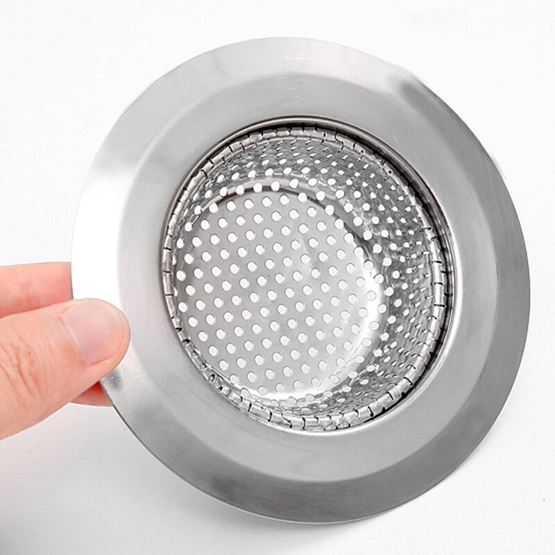 Stainless Steel Kitchen Sink Strainer Waste Plug Drain Stopper Filter Basket