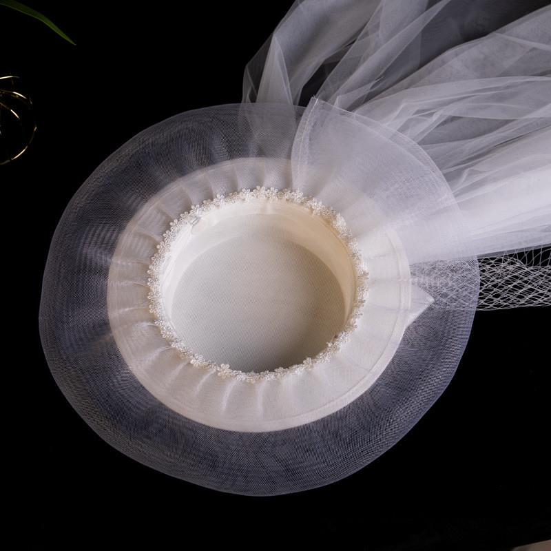 NZUK – chapeau de mariage à large bord pour femme, avec nœud Long, maille, fête d'église britannique, formel, mariage de luxe