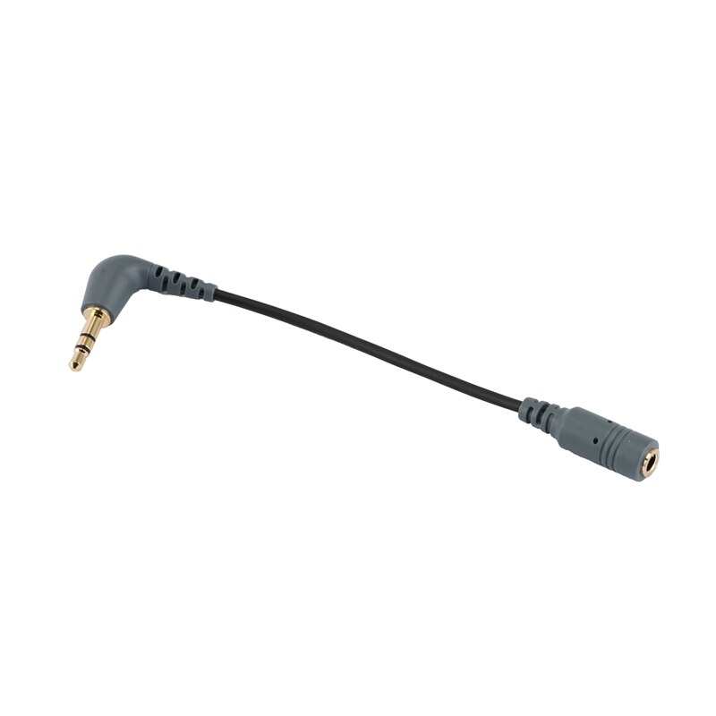Replacement Microphone Cable for Rode 3.5Mm TRRS Male To Female TRS Adapter Microphone Accessories: Default Title