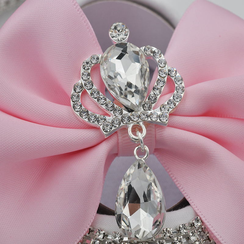 attache tetine pour bébés tétines et accessoires Dollbling – chaussures de luxe en strass pour bébé fille, ensemble de bandeau de premier marcheur, chaussures de princesse scintillantes, de fête prénatale SH