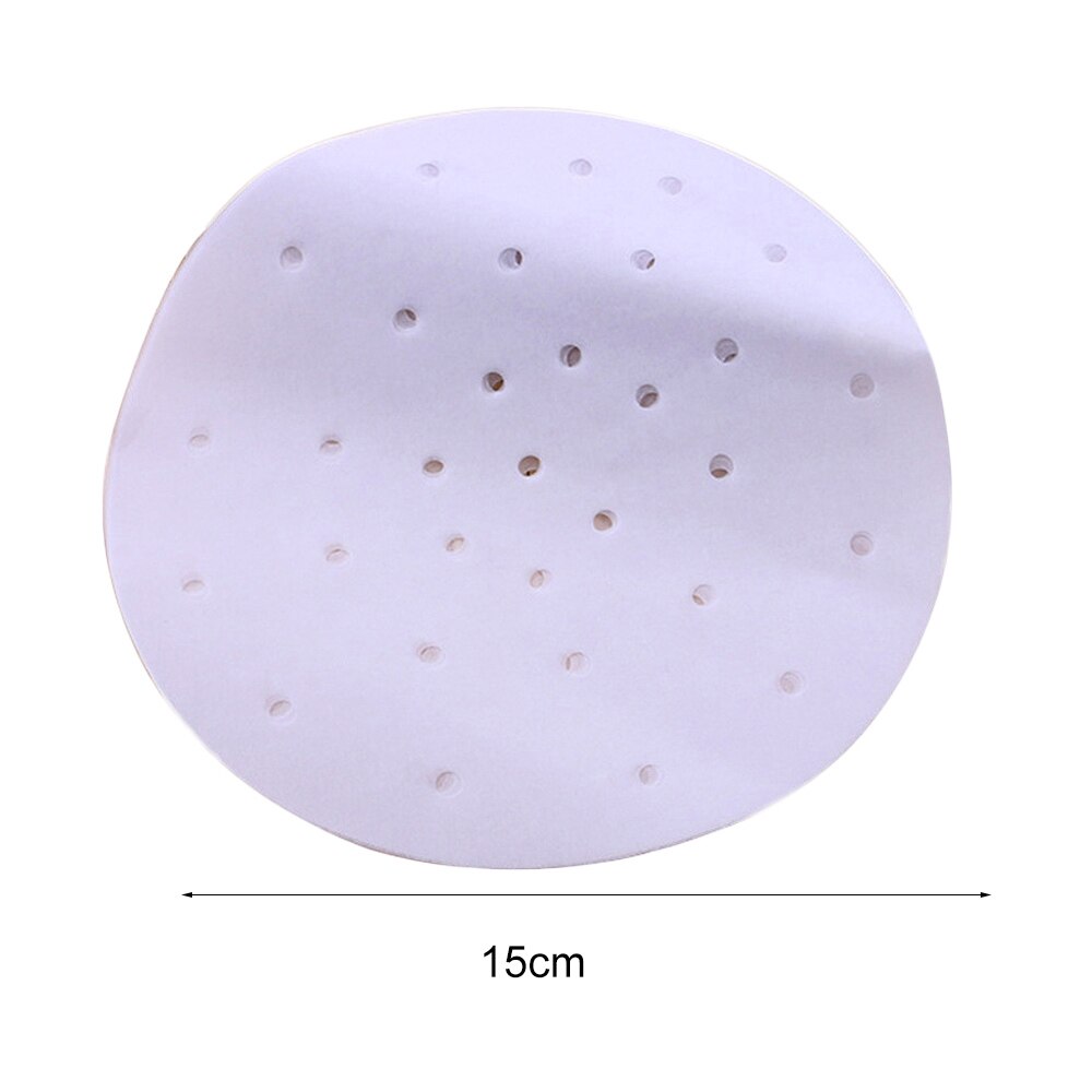 50/100Stck Bambus Korb Dampfer Papier Küche Kochen Bambus Dampfer schwach Summe Papier Unter Dampf matt Runde Nicht Stock Dampfer Neue: 6Zoll 50Stck