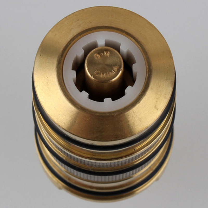 Beste Messing Bad Douche Thermostatische Cartridge &amp; Handvat Voor Mengkraan Mixer Douche Bar Mengkraan Douche Mengkraan Cartridge