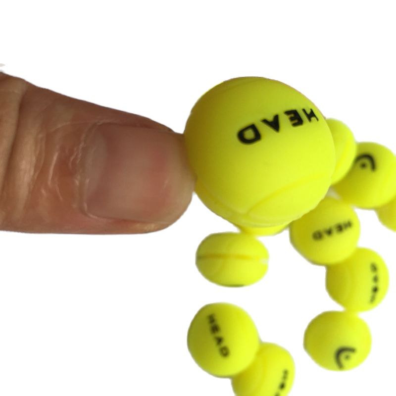 (5 teile/los) Silikon Neon Bälle Tennis vibration dämpfer, Tennis schläger Dämpfer, tennis schläger stoßdämpfer