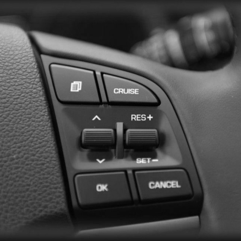 Bil rat cruise control switch hastighedskontakt rh til hyundai tucson 96720-d32004x: Default Title