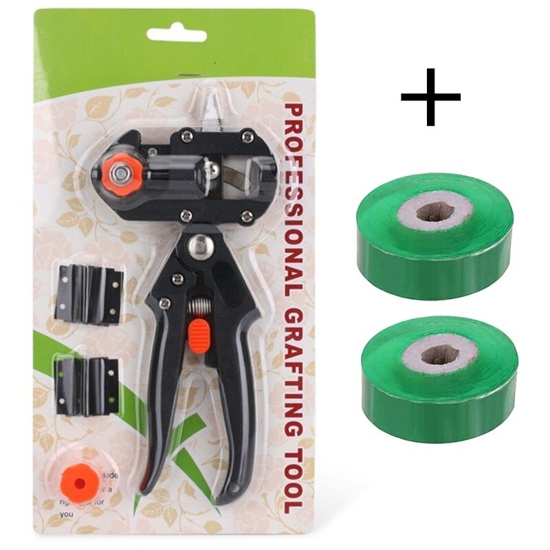 Grafting Pruner Garden Grafting Tool Branch Cutter Secateur Pruning Plant Shears Boxes Fruit Tree Grafting Scissor: Grafting set C