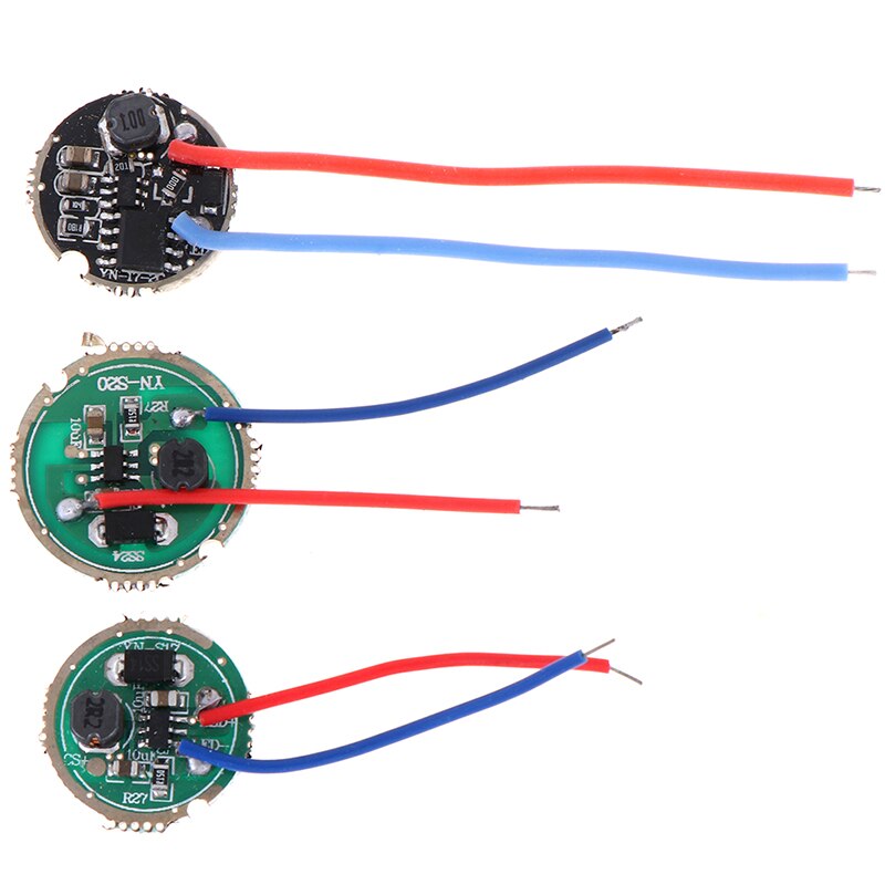 1Pc 3W LED Driver 17mm/20mm 1.2-3.6V DC(1Mode) 12V DC(5 Mode) LED Flashlight Driver