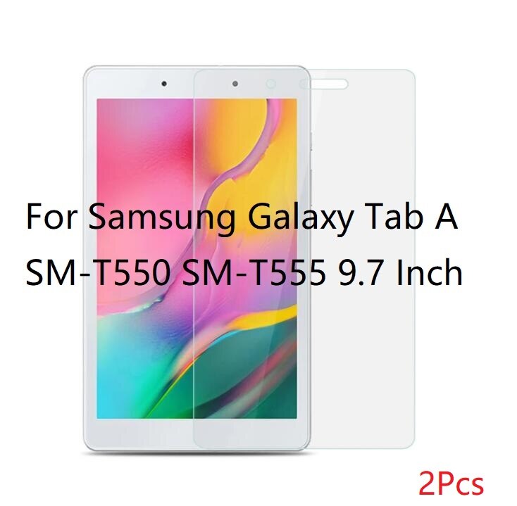Tablet Schutz Glas Bildschirm Für Samsung Galaxy Tab S3 S4 S5e T720 S6 lite 10,4 P610 T860 S7 Plus 11 12,4 T870 T970 Glas Film: Tab A T550 T555