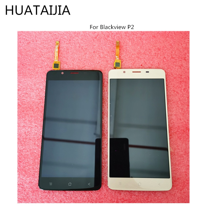 test ok LCD Display Touch Screen for Blackview P2 Digitizer Assembly Replacement Blackview P2